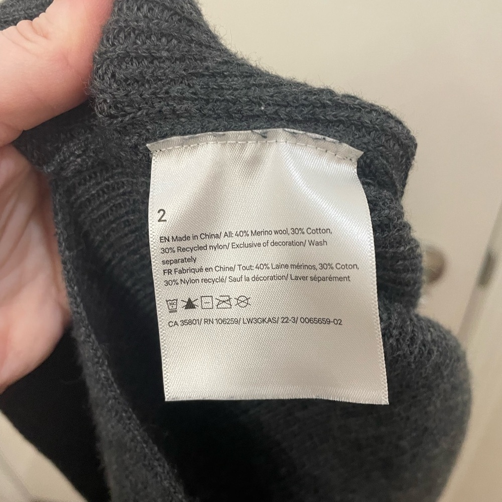 lululemon athletica Dark Gray Crew Neck Sweater - Picture 8 of 8